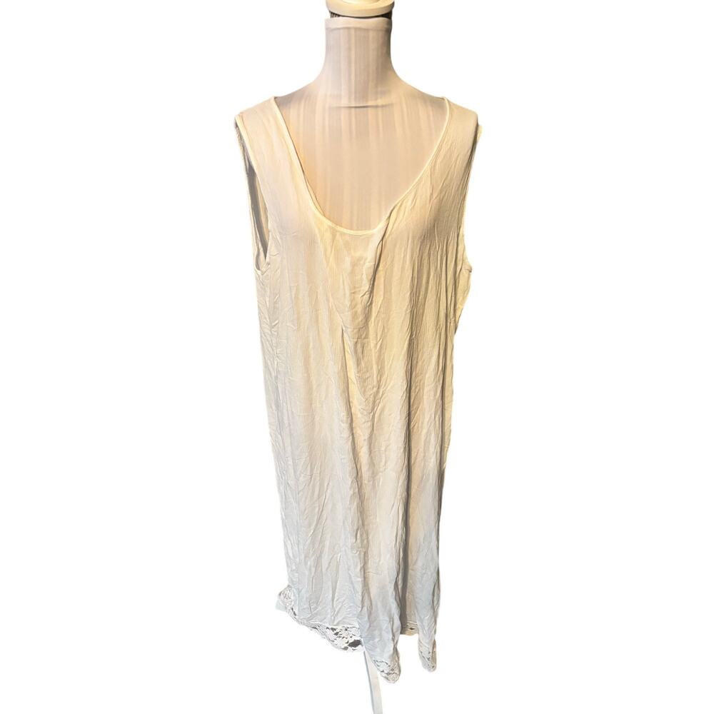 Mariana White Cover-up Summer Dress Size L/XL